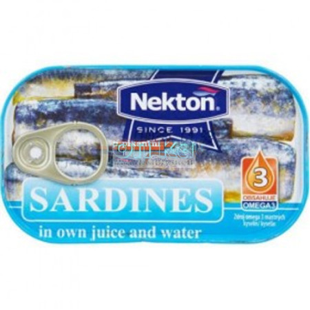 chi tiết Nekton 125g Jardan Sardinky ve vlastní šťávě
