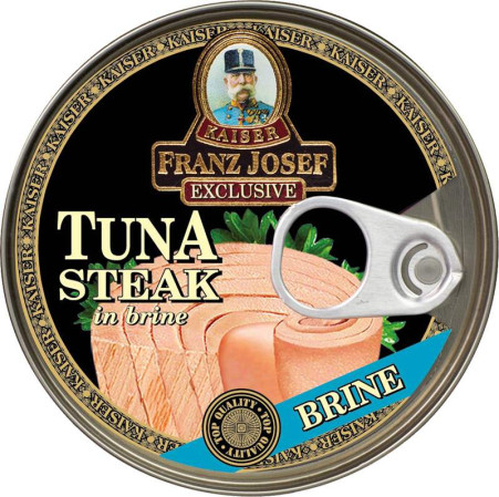 chi tiết Franz Josef 170g Tuňák Steak ve Brine