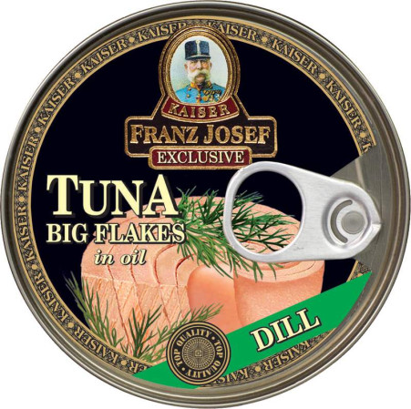 chi tiết Franz Josef 170g Tuňák Steak v Oleji s Koprem (24)