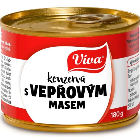 chi tiết Viva 180g Kon.S Vepř.Masem
