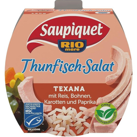 chi tiết Rio Mare Saupiquet 160g Texana