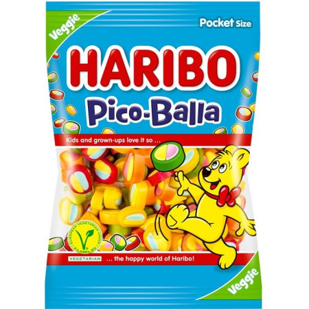 chi tiết Haribo 80g Pico Balla