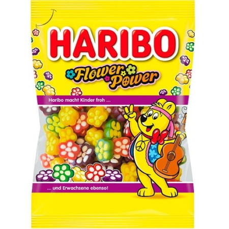 chi tiết Haribo 90g Flower Power