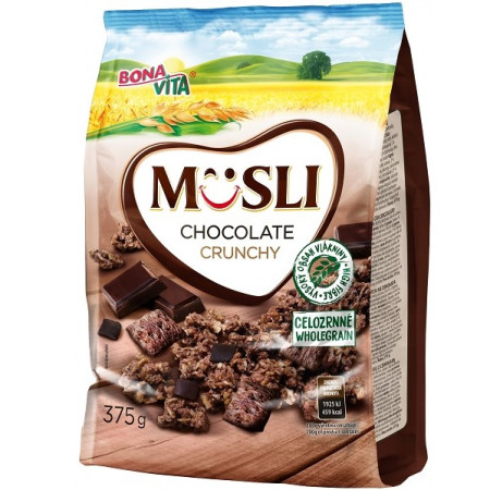 chi tiết Bona Vita 375g Musli s Čokoládou