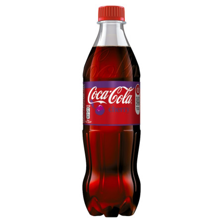 chi tiết CC 0,5L Coca Cola Cherry
