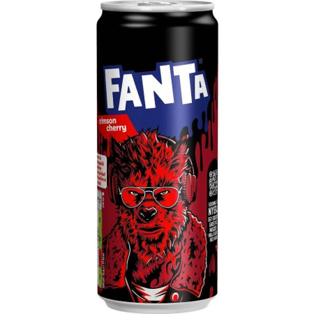 chi tiết CC 0,33L Fanta Crimson Cherry CZ