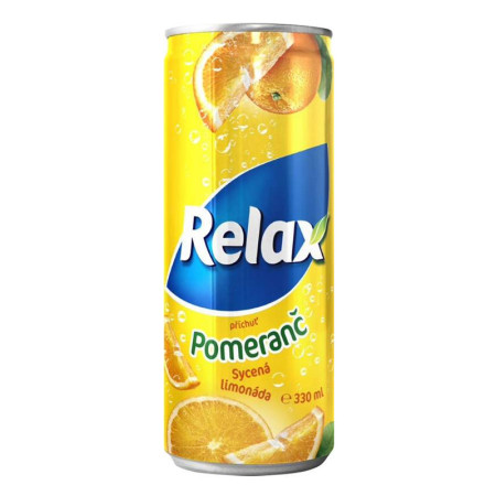 chi tiết Relax 0,33L Pomeranč (12ks)