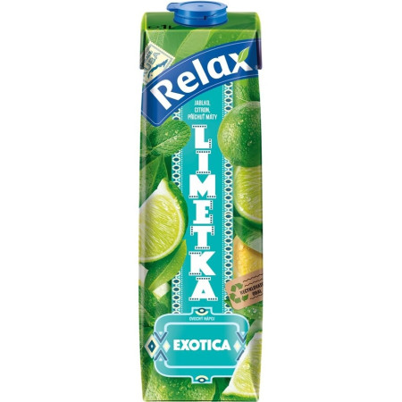 chi tiết Relax 1L TP Exotica Limetka (x12)