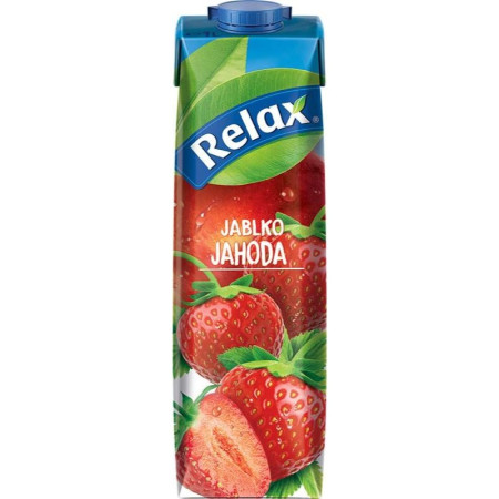 chi tiết Relax 1L Jahoda Jablko Nektar 34%