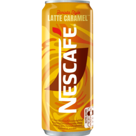 detail Nescafe Barista 250ml Caremel (12ks/obal)