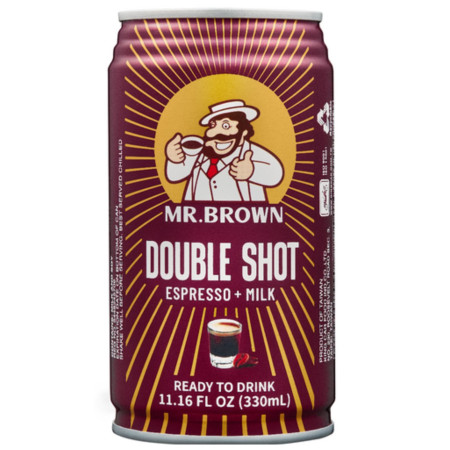 chi tiết Mr. Brown 0,24L Double Shot (24ks/krt)