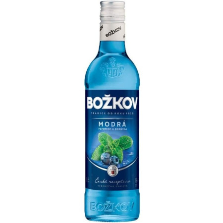 chi tiết Bozkov 0,5L Peprmint 19%
