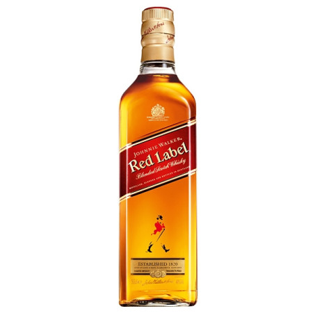 detail Johnnie Walker Red 0,5L 40%