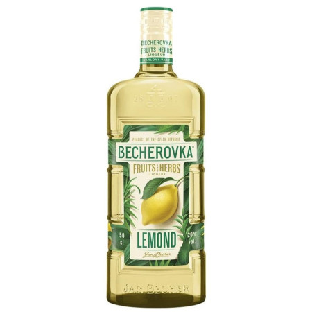 chi tiết Becherovka Lemond 0,5L 20%