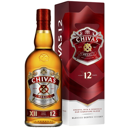 chi tiết Chivas Regal 0,7L 12YO 40%