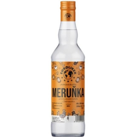 chi tiết Eurolikér Meruňka 0,5L 30%