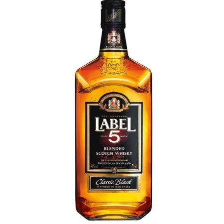 detail Label 5 0,7L Whisky 40%