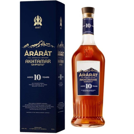 chi tiết Brandy 0,7L Ararat Akhtamar 10yo 40%