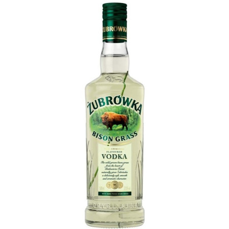 chi tiết Zubrowka 0,5L Bison Grass Vodka 37,5%
