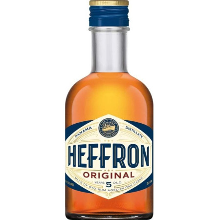 chi tiết Heffron Rum 0,2L 5yo 35%