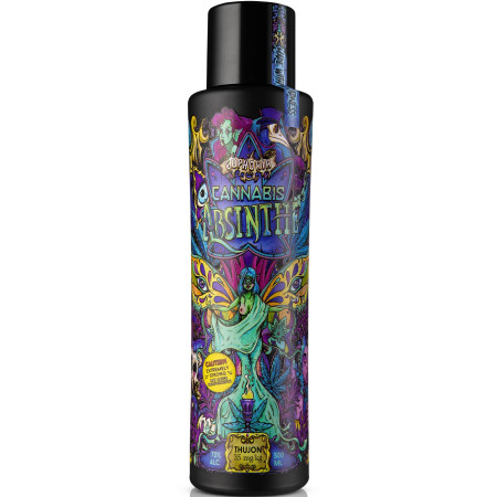 detail Euphoria 0,5L Cannabis Absinthe 70%