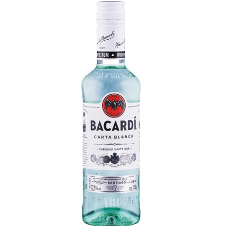 detail Bacardi 0,35L Carta Blanca 37,5%