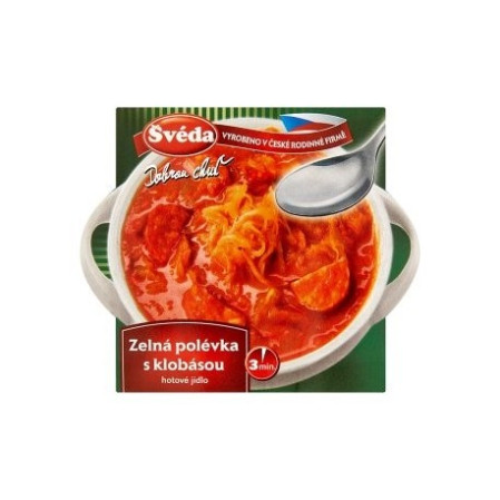 chi tiết Sveda 330g Zelná Pol. S Klobásou (6x)