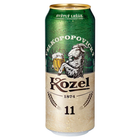 chi tiết Kozel 0,5L 11° Plech (24ks)