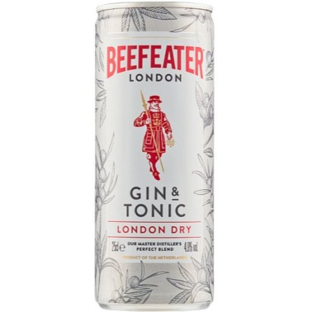 chi tiết Beefeater & Tonic 0,25L 4,9%