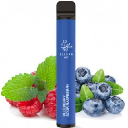 detail Elfbar 600 Blueberry Sour Raspberry