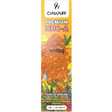 chi tiết CanaPuff Vape HHC-A 79% Tangie Dream