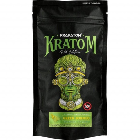 chi tiết Kratom 25g Green Borneo