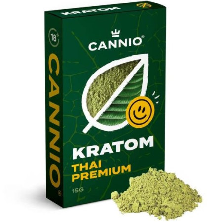 chi tiết Cannio Kratom 15g Thai Premium