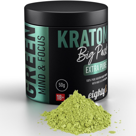 chi tiết E8 Kratom 50g Green