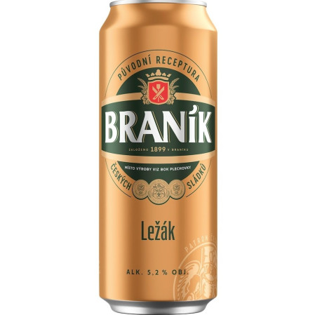 chi tiết Braník 0,5L Ležák