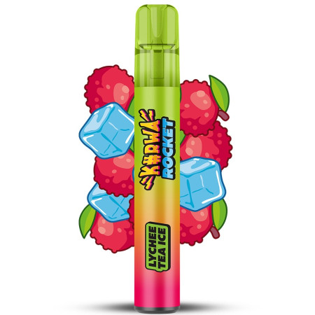 chi tiết Kurwa Rocket 1200 Lychee Tea Ice