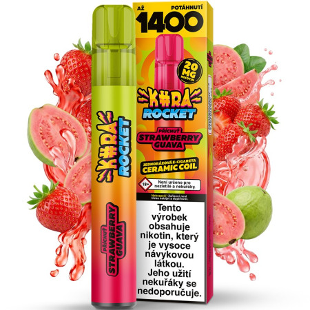 detail Kura Rocket 1400 Strawberry Guava
