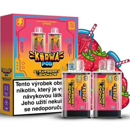 chi tiết Kurwa Pod 2x2ML Strawberry Lemonade