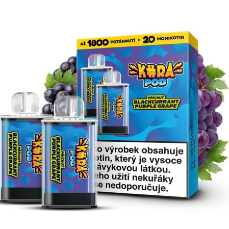 detail Kura Pod 2x2ML Blackcurrant Purple Grape