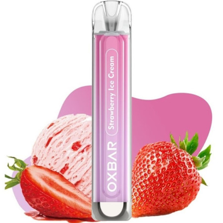 chi tiết Oxbar 1,6% C800 Strawberry Ice Cream