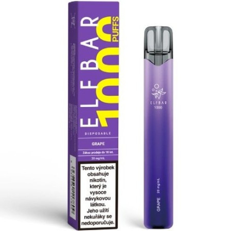 chi tiết Elfbar 1000 Grape