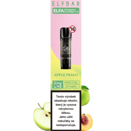 chi tiết Elfa Pod 2x2ML Apple Peach