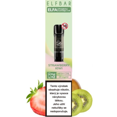 chi tiết Elfa Pod 2x2ML Strawberry Kiwi