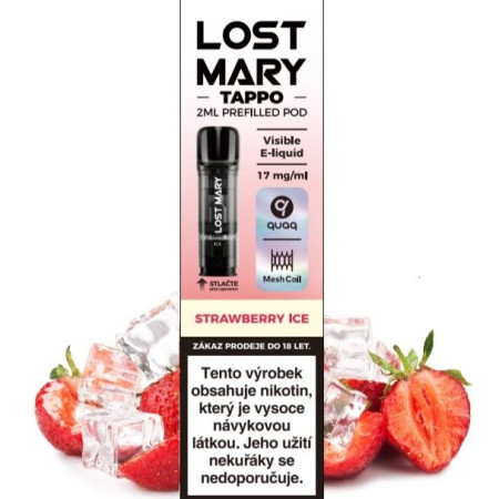 detail Tappo Pod Lost Mary Strawberry Ice 2ML (10)