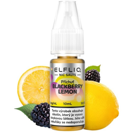chi tiết Elfliq 10ML Blackberry Lemon