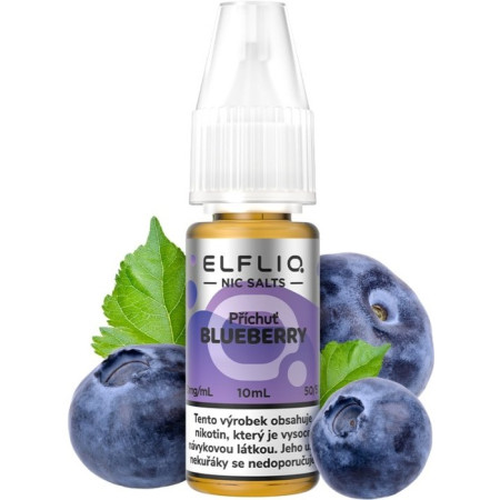 chi tiết Elfliq 10ML Blueberry