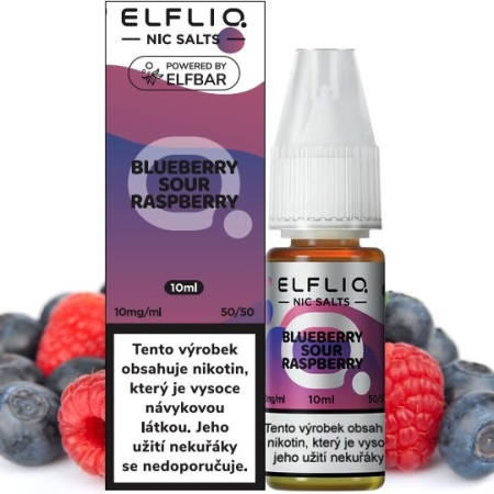 chi tiết Elfliq 10ML Blueberry Sour Raspberry