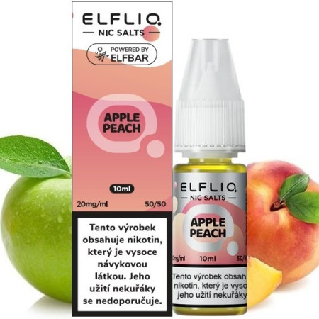 chi tiết Elfliq 10ML Apple Peach