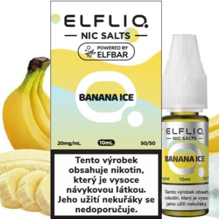 detail Elfliq 10ML Banana Ice