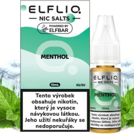 chi tiết Elfliq 10ML Menthol
